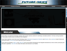 Tablet Screenshot of future-skies.com